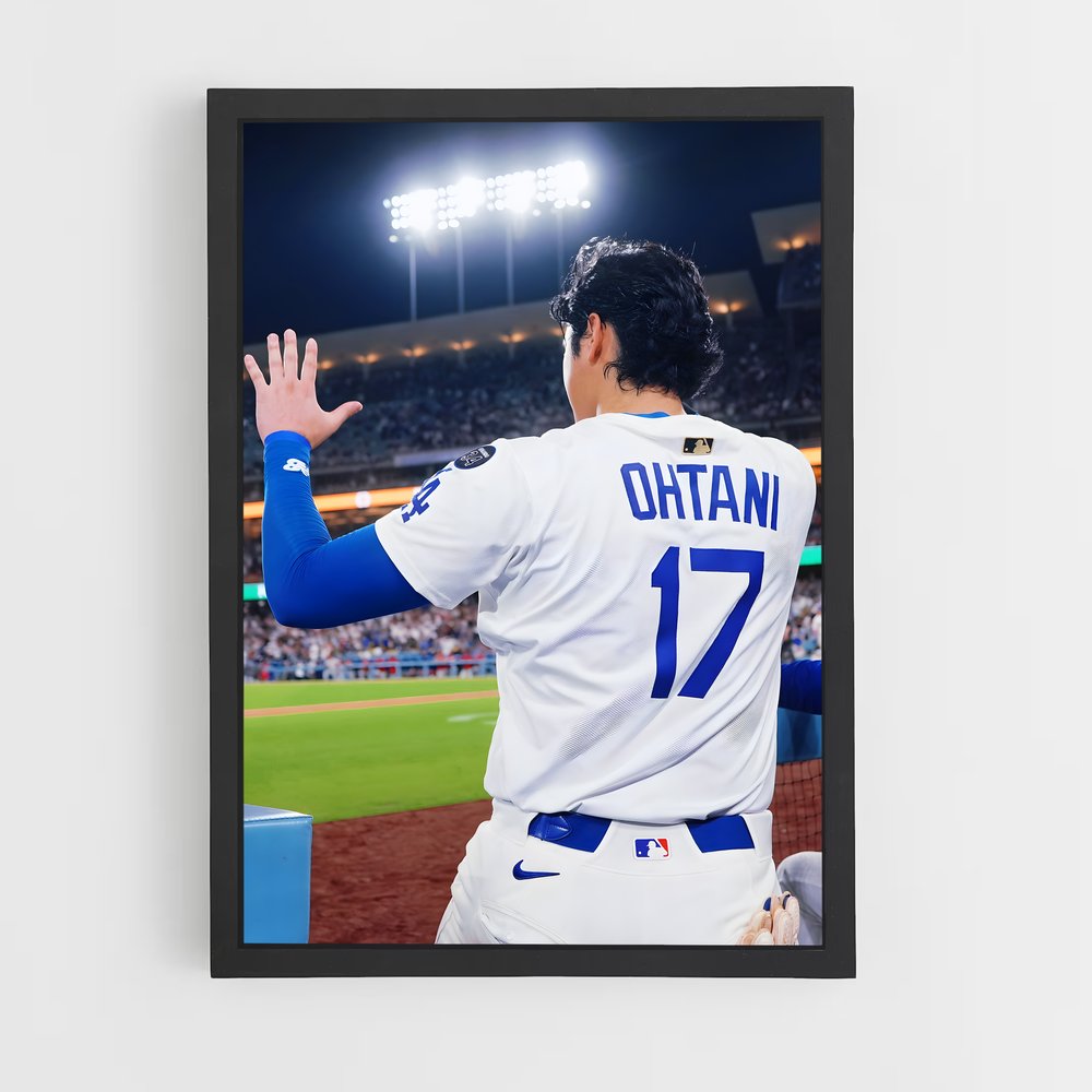 Poster La Tranquillité du Terrain – affiche Baseball (vue 2)